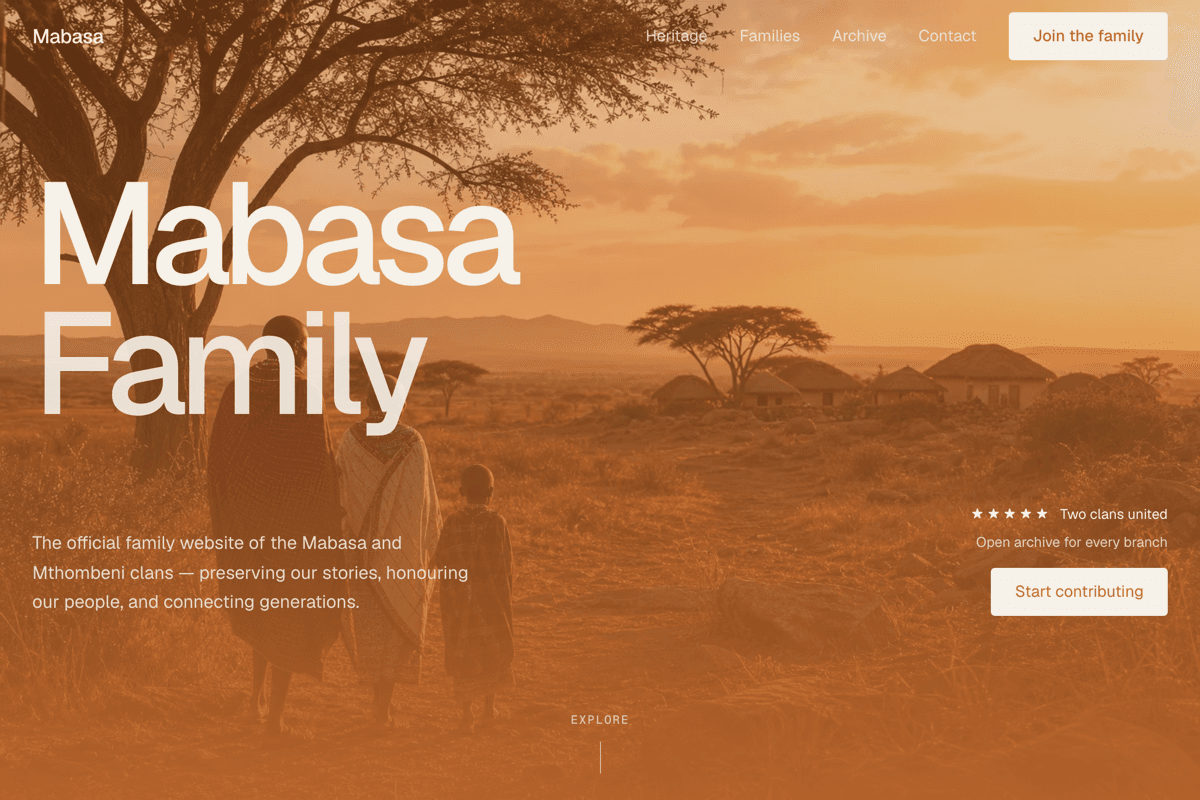 Mabasas.com homepage screenshot